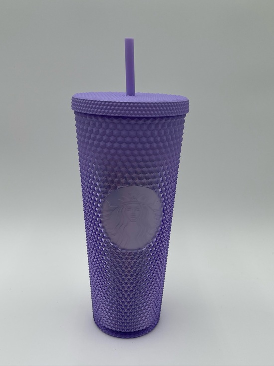 Starbucks Other - Starbucks 2023 Purple Lavender Studded Gradient Ombré 24oz Straw Cup Tumbler